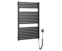 AQUALINE TONDI-E elektrické otopné těleso rovné 600x970 mm, 400 W, černá mat