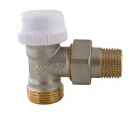 IVR termostatický ventil rohový DN 15 - 1/2&quot; x 3/4&quot;&#39; EK venkovní