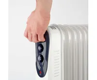 Přenosný Olejový Radiátor | 800 / 1200 / 2000 W | 9 Fins | Nastavitelný termostat | 3 Nastavení Teploty | Ochrana proti převrácení | Bílá (8)