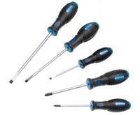 BGS Šroubováky ploché 4-6,5 mm a křížové PH 1-2, sada 5 dílů