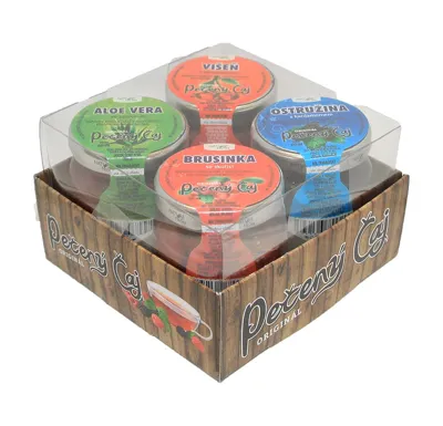 Nature NoTea s.r.o. Dárková sada Pečený čaj Notea 4x60ml