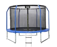 GoodJump 3UPVC modrá trampolína 305 cm s ochrannou sítí + žebřík - Inside - výprodej