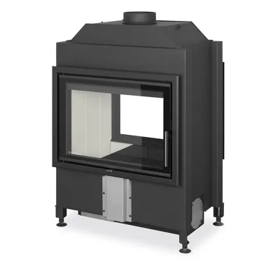 ROMOTOP Průhledová krbová vložka HEAT T 3G L 70.50.04, Šedý Igniton