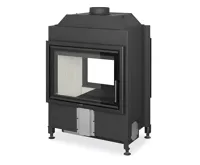 ROMOTOP Průhledová krbová vložka HEAT T 3G L 70.50.06, Černý Igniton