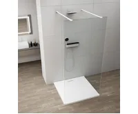 POLYSAN ESCA WHITE MATT jednodílná sprchová zástěna do prostoru, čiré sklo, 1100 mm POLYSAN ESCA WHITE MATT jednodílná sprchová zástěna do prostoru, čiré sklo, 1100 mm