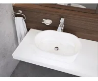 Ravak Umyvadlo SOLO 580 white bez přepadu