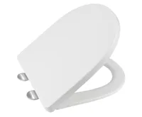AQUALINE JALTA WC sedátko, Soft Close, Easy Take, bílá