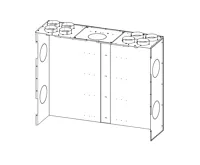 ROMOTOP Konvekční opláštění pro krbovou vložku IMPRESSION 2G L 118.60.01