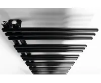 AQUALINE POSEIDON otopné těleso 550x1340mm, černá mat (6)