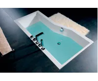 POLYSAN VERSYS L asymetrická vana 170x84x70x47cm, bílá (3)