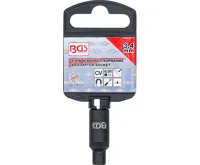 BGS Nástrčná hlavice pro upnutí závitníku, 6,3 mm (1/4"), 3,4 mm (2)