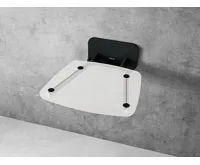 Ravak Sprchové sedátko OVO-B II-OPAL/BLACK Ravak Sprchové sedátko OVO-B II-OPAL/BLACK