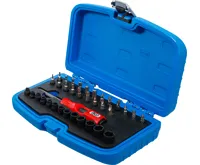 BGS Sada úderového  šroubováku, bitů a hlavic ,  6,3 mm (1/4") ,  36dílná - BGS 72005 (4)