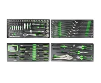 JBM Box kovový s nářadím 143  kusů (2)