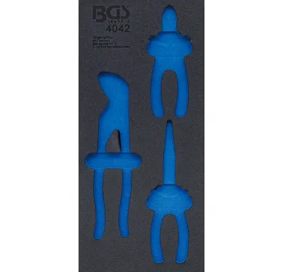 BGS Vložka do dílenského vozíku 1/3, prázdná, pro BGS 4042