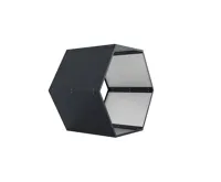 Přístřešek na dřevo plechový EOS GW-A 1ks antracit IWH-10230035 (2)