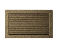 HS Flamingo Krbová mřížka 22x37 BASIC staré zlato s žaluzií