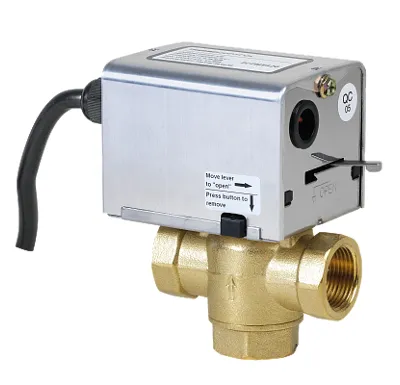 TC Trojcestný ventil se servopohonem (3/4″) TC PMV320, Zónové ventily