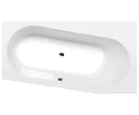 POLYSAN ASTRA WR SLIM asymetrická vana 165x90x48cm, bílá (4)