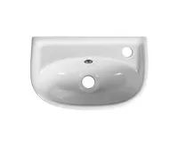 AQUALINE Keramické umývátko 40x25cm, bílá (1)