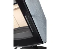 ROMOTOP Otočná krbová kamna STROMBOLI G T Kámen (Serpentin), Celoprosklená dvířka (2)