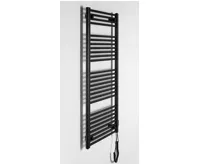 AQUALINE DIRECT-E elektrické otopné těleso rovné 600x1320 mm, 600 W, černá (3)