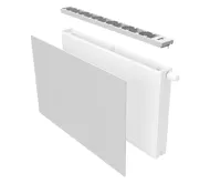 Korado Radik V-POWER SET 22-400/1100 Korado, Bílá