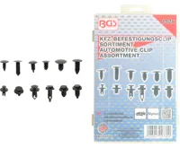 BGS Sada příchytek čalounění a plastových rozpěrek, univerzální, 192dílná