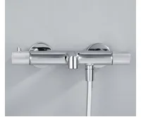 SAPHO SOLARIS nástěnná vanová termostatická baterie, chrom (4)