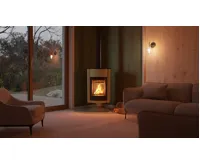 HS Flamingo Krbová kamna MASTERFLAMME ® Grande II, olivová (23)
