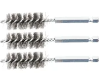 BGS Kartáč ocelový, 17 mm, 6.3 mm (1/4") Drive, 3 pcs. BGS Kartáč ocelový, 17 mm, 6.3 mm (1/4") Drive, 3 pcs.