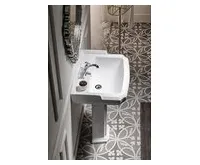 AQUALINE ANTIK keramické umyvadlo, 58x47 cm, bílá (1)