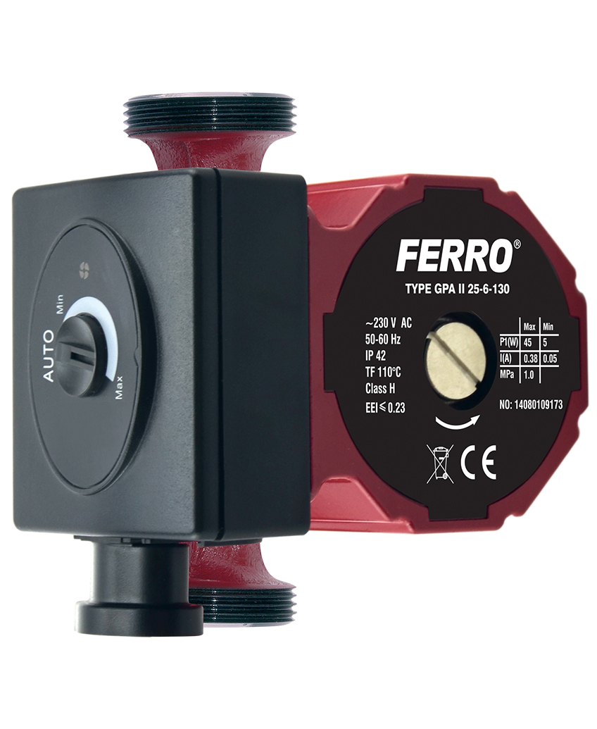 Novaservis oběhové elektronické čerpadlo ferro 25-60/130mm - 0604w