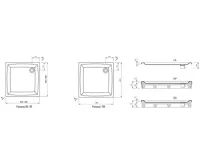 Ravak Panel Perseus-100 SET L white (4)