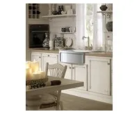 KERASAN DEVON keramický dřez 76x53cm, bílá (1)