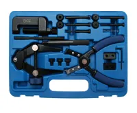 BGS Přípravek rozpojovací a nýtovací motocyklových řetězů, sada 21 dílů