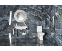 KERASAN WALDORF WC kombi, spodní/zadní odpad, bílá-chrom (5)