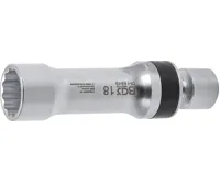 BGS Kloubová nástrčná hlavice na zapalovací svíčky, dvanáctihranná s přídržnou pružinou, vnit