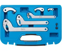 BGS Klíče hákové 35-120 mm, sada 3 díly