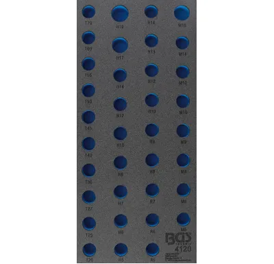 BGS Vložka do dílenského vozíku 1/3, prázdná, pro BGS 4120