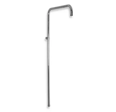 NOVASERVIS Sprchová tyč k baterii s horním vývodem chrom - SET066,0