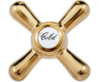 Vodovodní baterie bidetová MORAVA RETRO, Barva: chrom, Rozměr: 3/8'' (2)