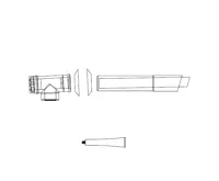 ALMEVA Univerzální sestava fasádního odkouření 60/100 - 4,5 m PPH-PPH