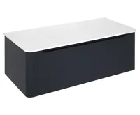 SAPHO KERALA umyvadlová skříňka 100x35x47,5cm, 1x zásuvka, antracit matný