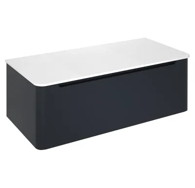 SAPHO KERALA umyvadlová skříňka 100x35x47,5cm, 1x zásuvka, antracit matný