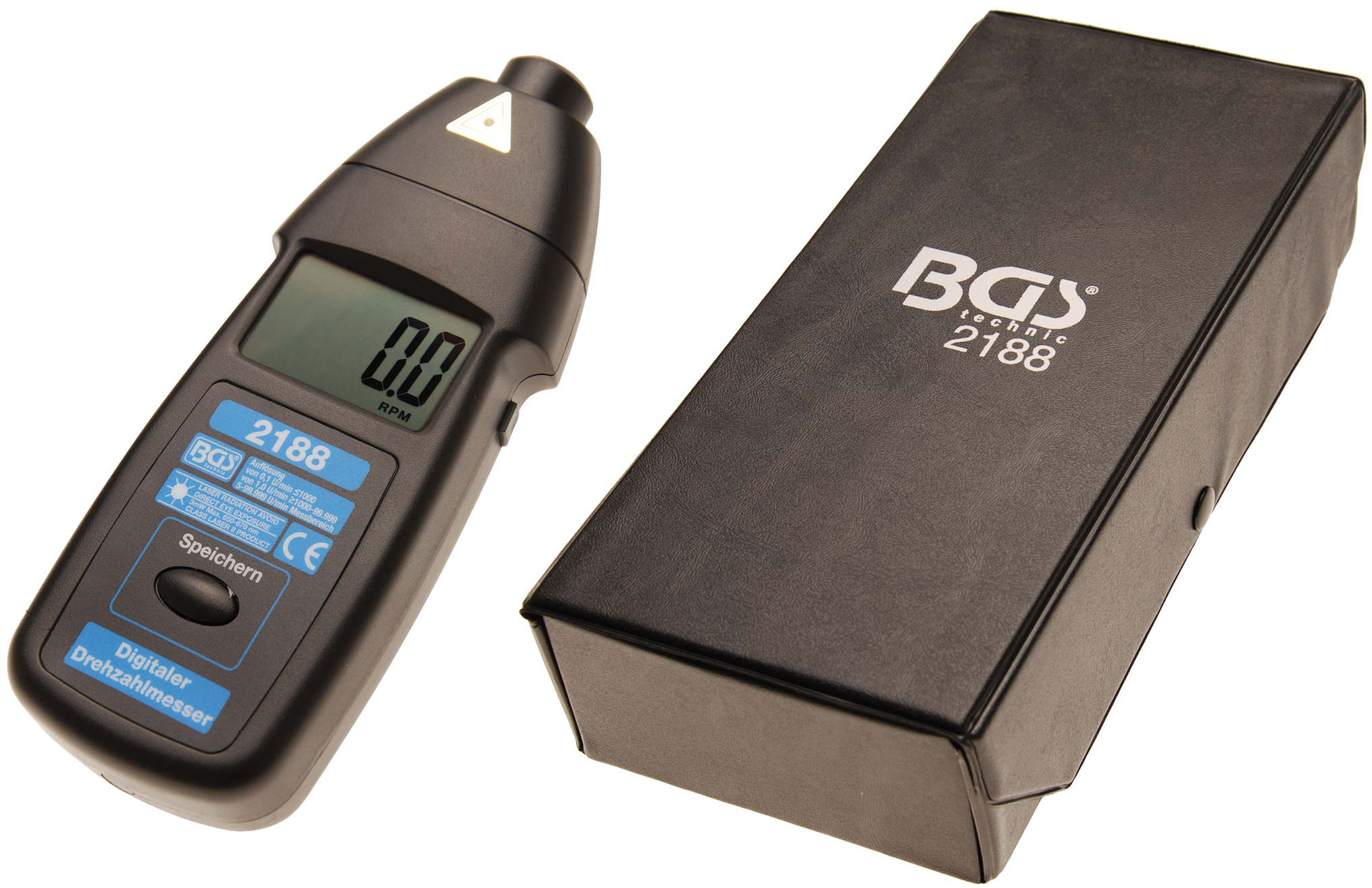 Bgs otáčkoměr digitální fotoelektronický  5 - 99.999 u/min