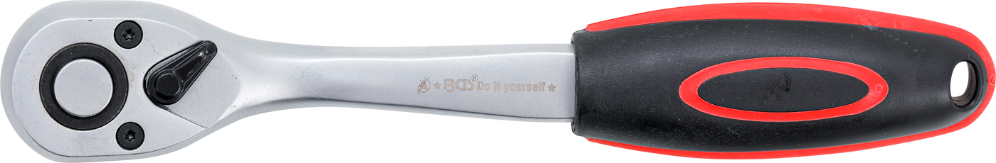 Bgs ráčna 1/2" 250 mm, vyhnutá, kraftmann