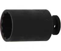 BGS Hlavice nástrčná 1/2" 35 mm, prodloužená, 12-ti hranná,tvrzená BGS Hlavice nástrčná 1/2" 35 mm, prodloužená, 12-ti hranná,tvrzená