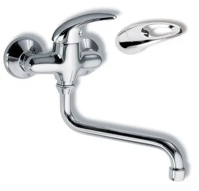 NOVASERVIS Dřezová umyvadlová baterie 100 mm Metalia 55 chrom - 55174/T,0