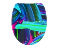 Schütte WC sedátko NEON PAINT | Duroplast, Soft Close